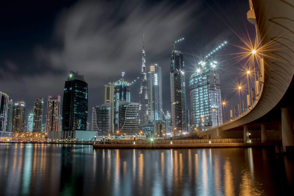 Office Space Investment in Dubai Guide Stunning night view of Dubai